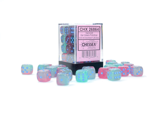 Gemini Gel Green-Pink/ Blue Luminary 12mm D6
