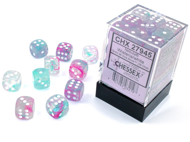 Nebula Wisteria White Luminary 12 Mm Set