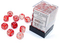 Nebula Red Silver Luminary 12 Mm Set