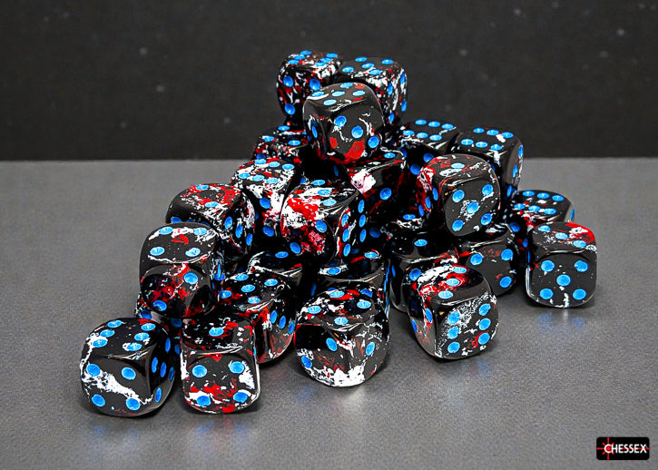 Brush Dice Dark Side 12mm Dice Block