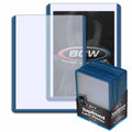BCW 3x4 Topload Card Holder Pack - Blue