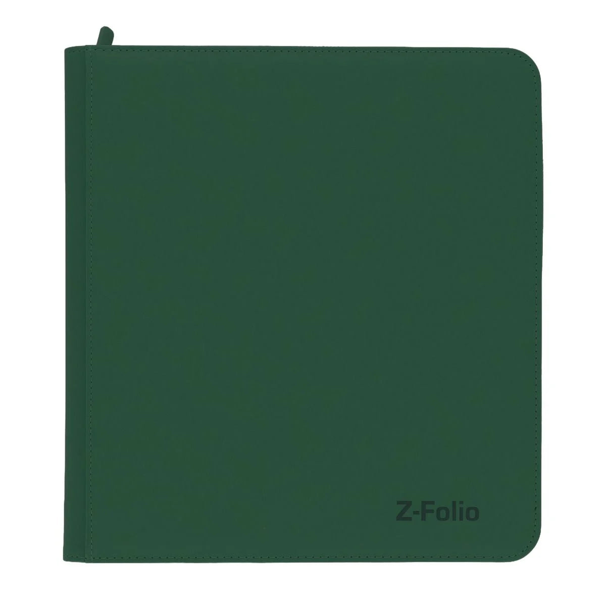 BCW Z-Folio 12-Pocket Zip Binder - Green