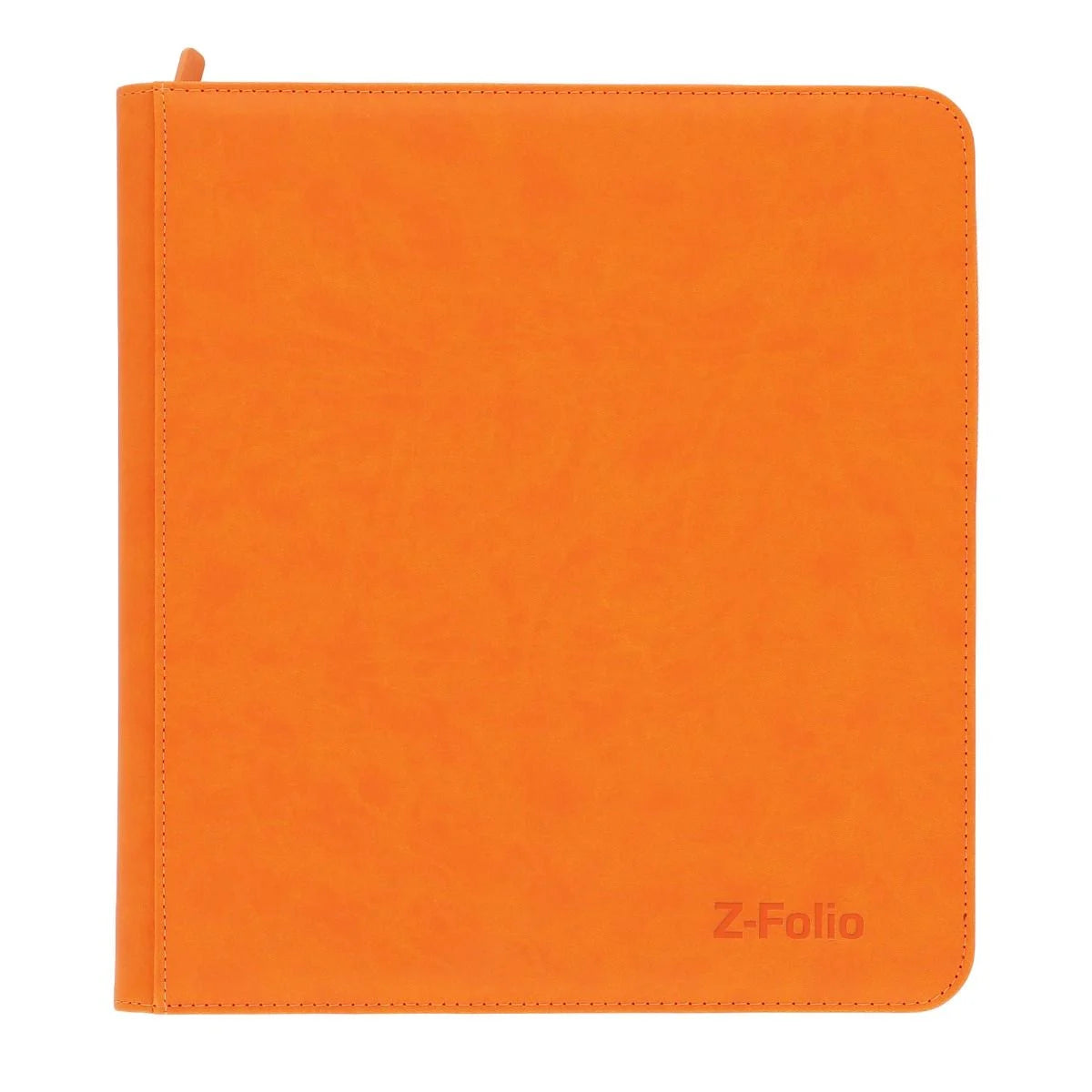 BCW Z-Folio 12-Pocket Zip Binder - Orange