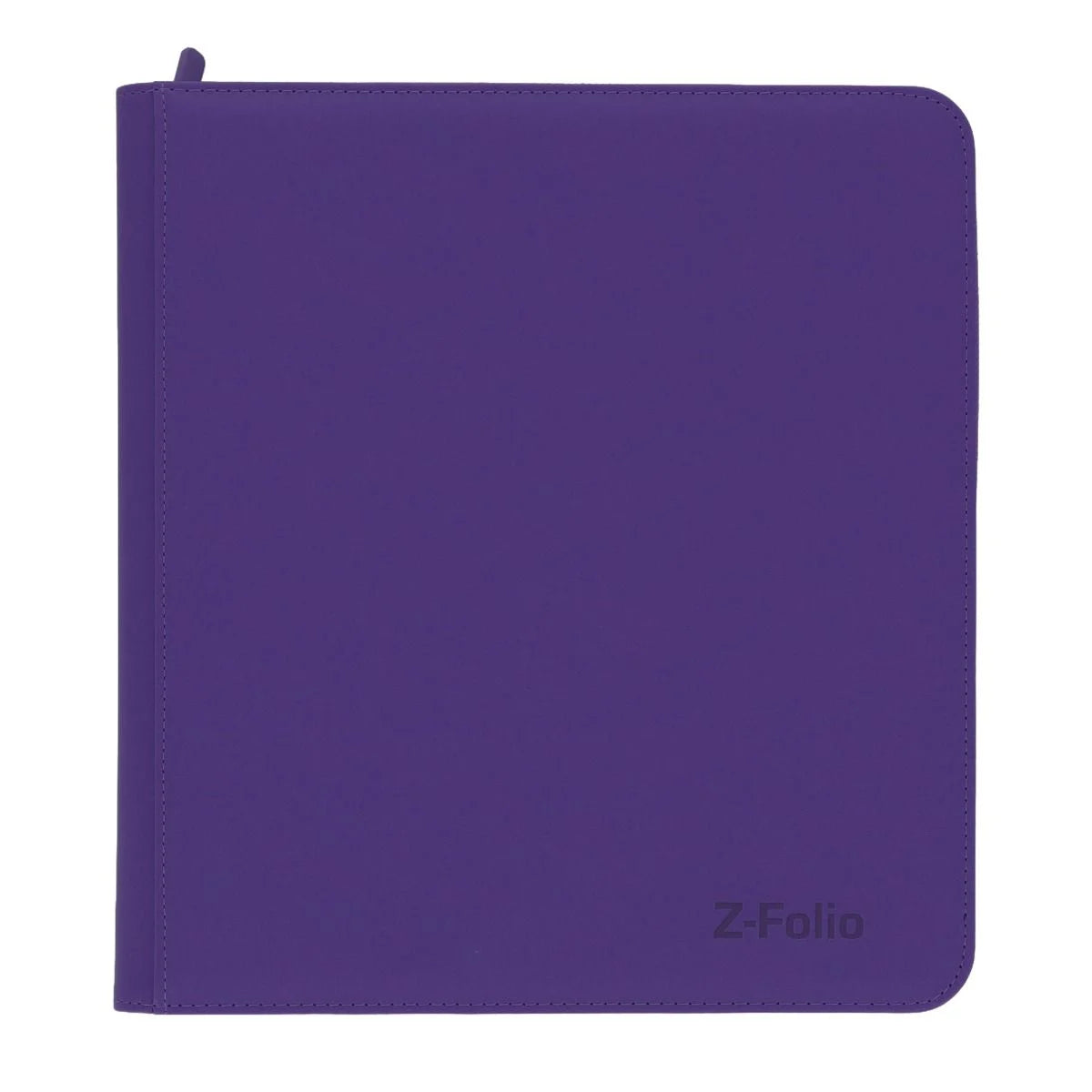 BCW Z-Folio 12-Pocket Zip Binder - Purple