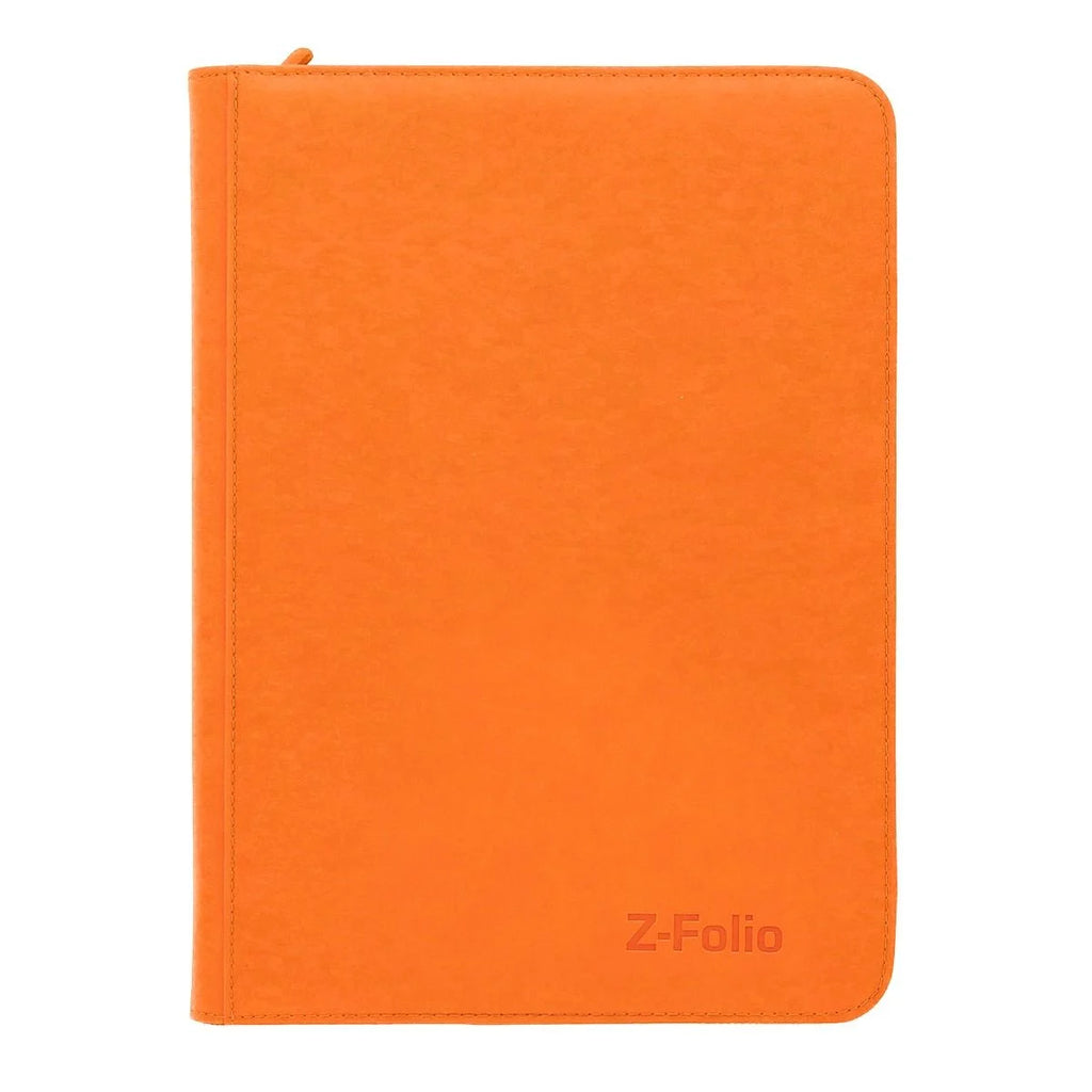 BCW Z-Folio 9-Pocket Binder - Orange
