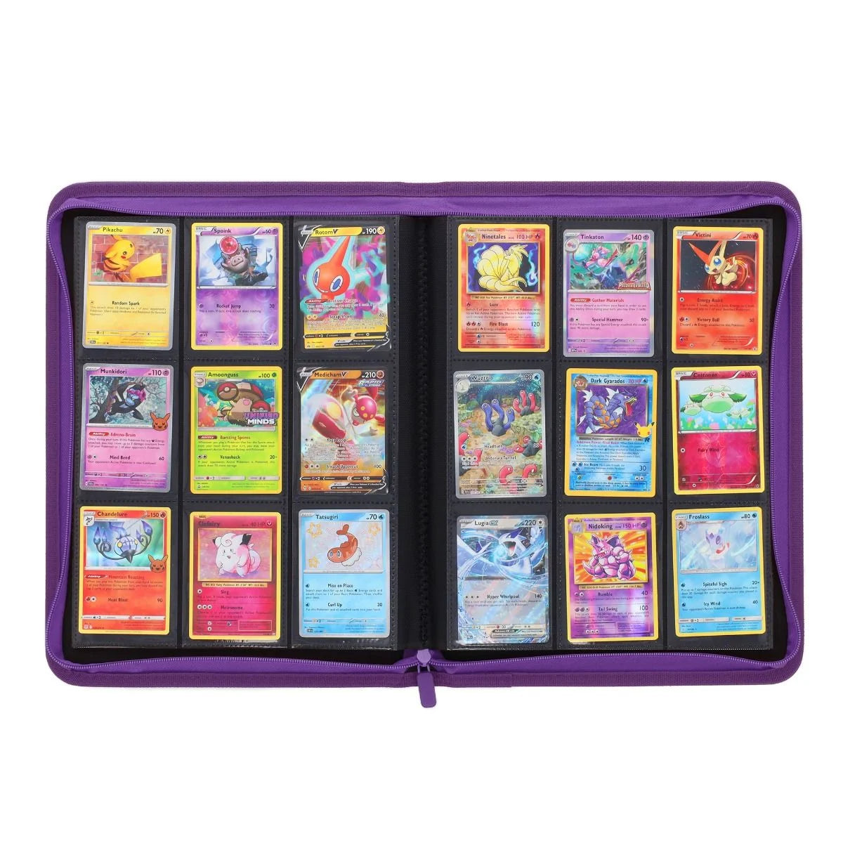 BCW Z-Folio 9-Pocket Binder - Purple