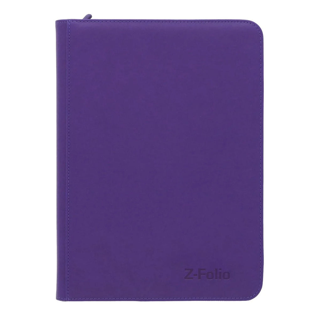 BCW Z-Folio 9-Pocket Binder - Purple