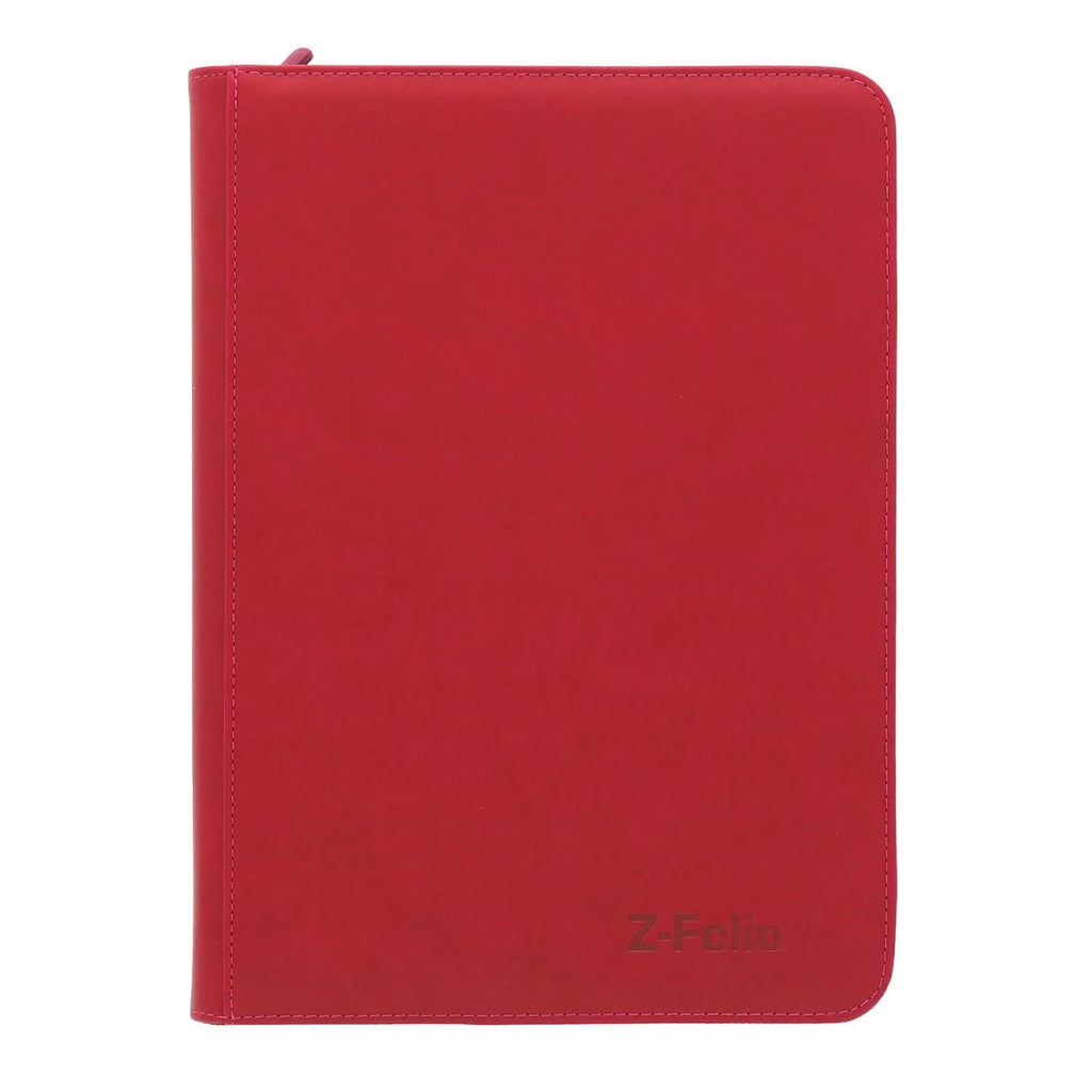 BCW Z-Folio 9-Pocket Binder - Red