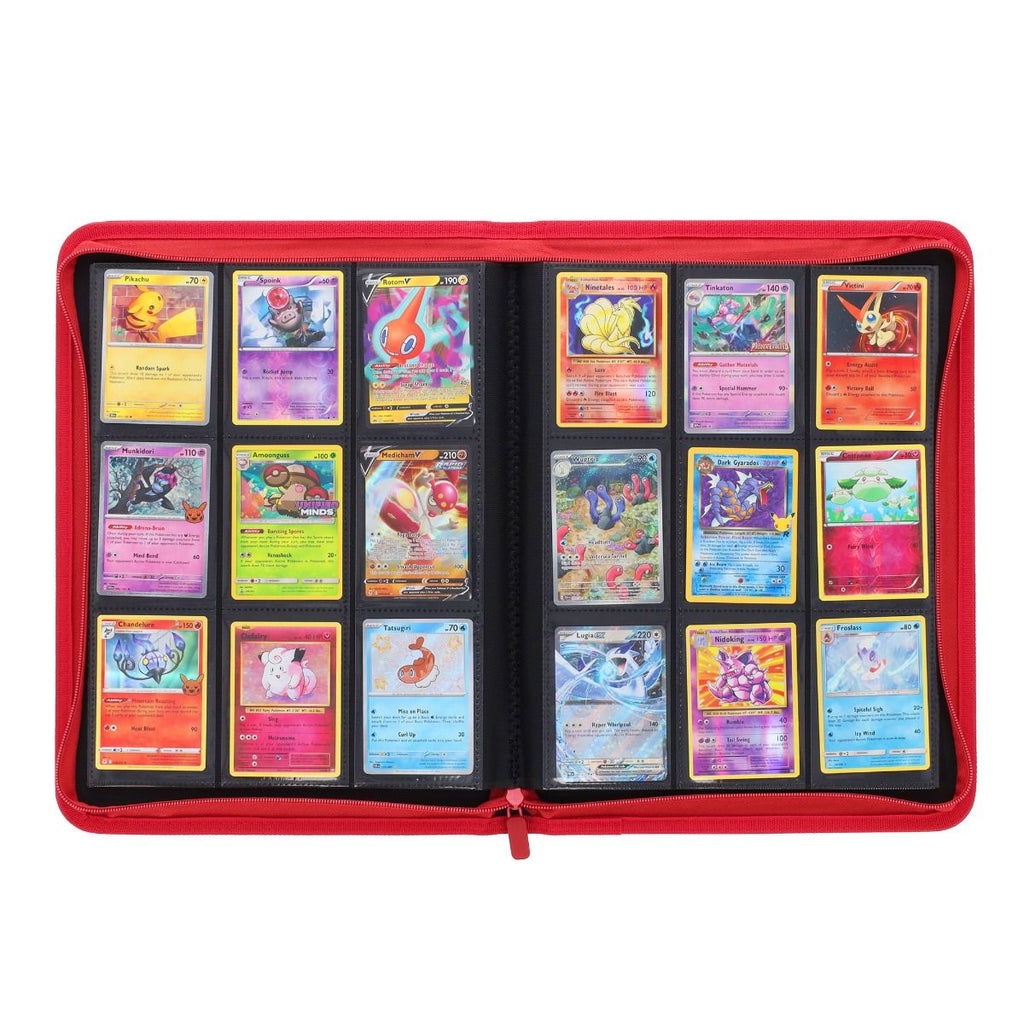 BCW Z-Folio 9-Pocket Binder - Red