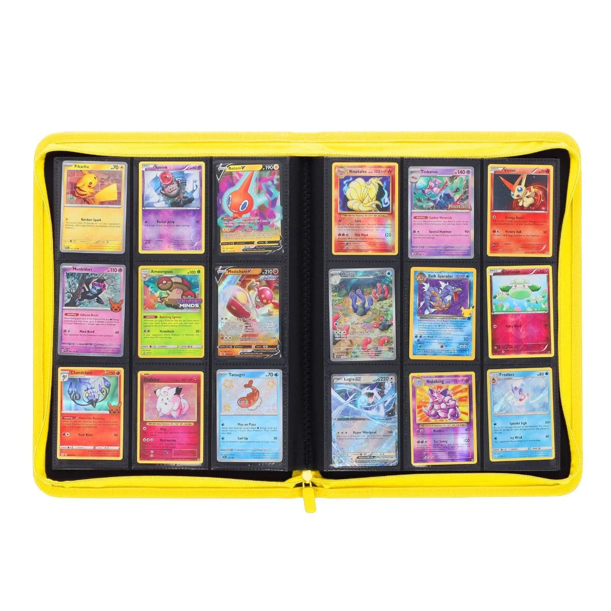 BCW Z-Folio 9-Pocket Binder - Yellow