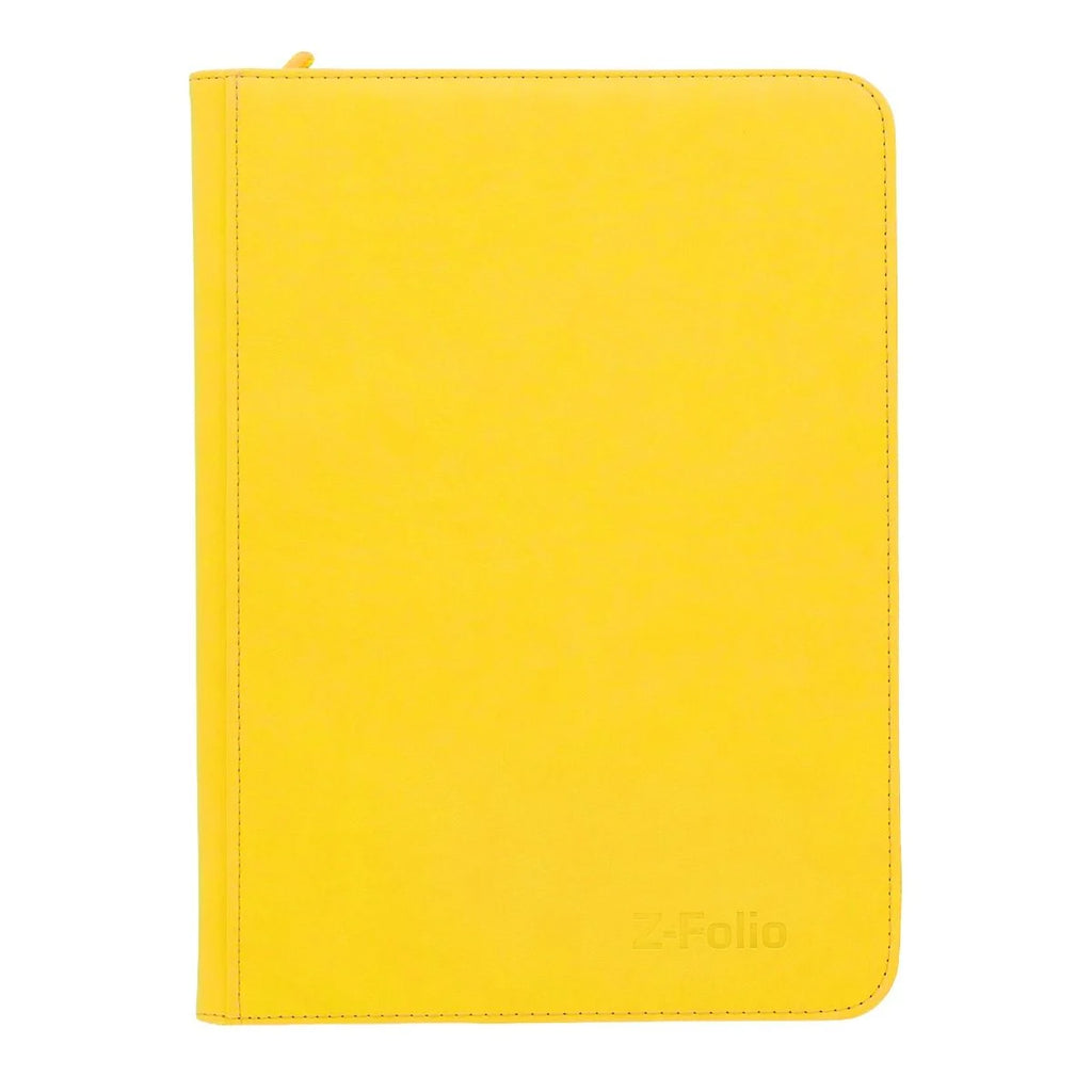BCW Z-Folio 9-Pocket Binder - Yellow