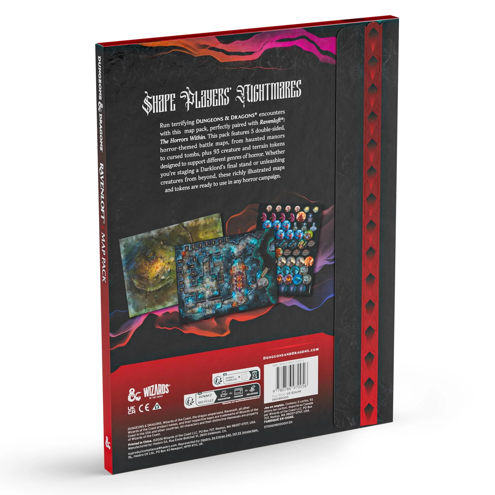 Dungeons & Dragons Ravenloft Horrors Within Map Pack