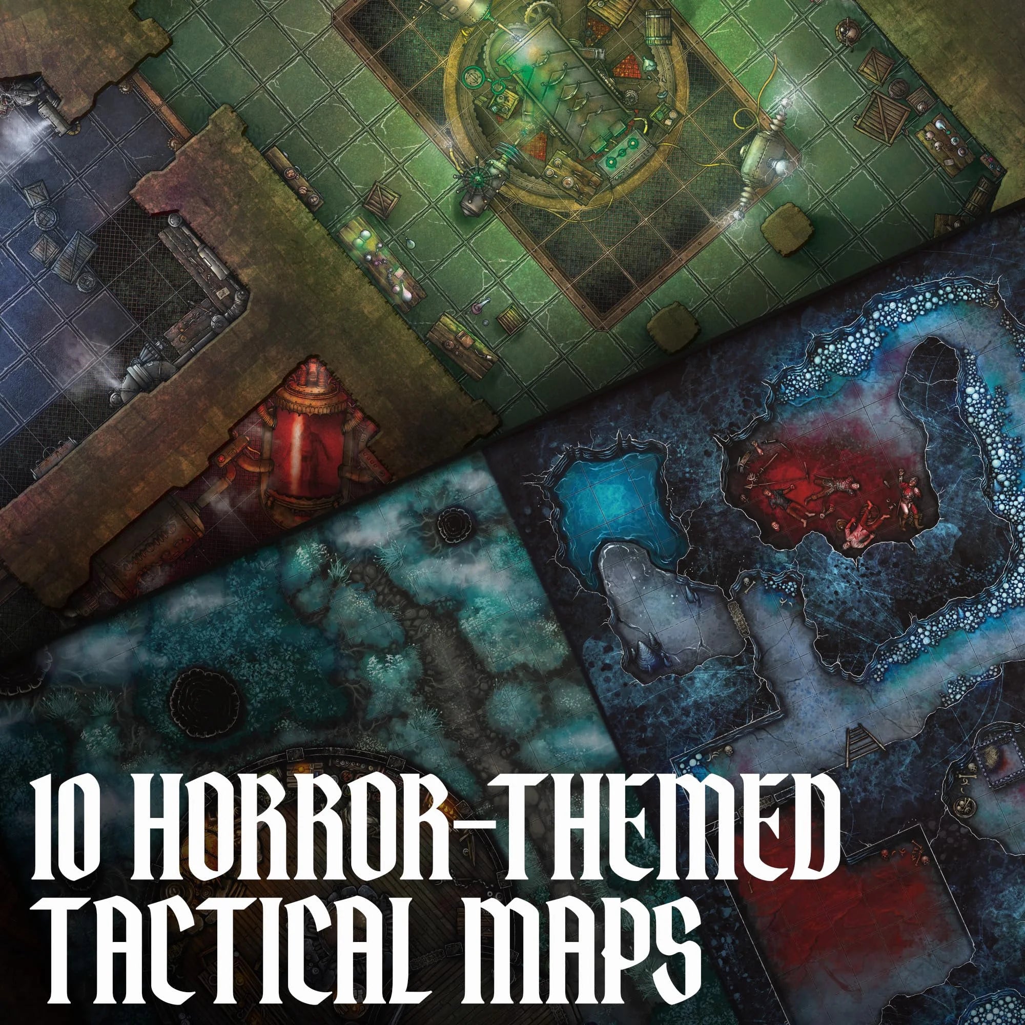 Dungeons & Dragons Ravenloft Horrors Within Map Pack