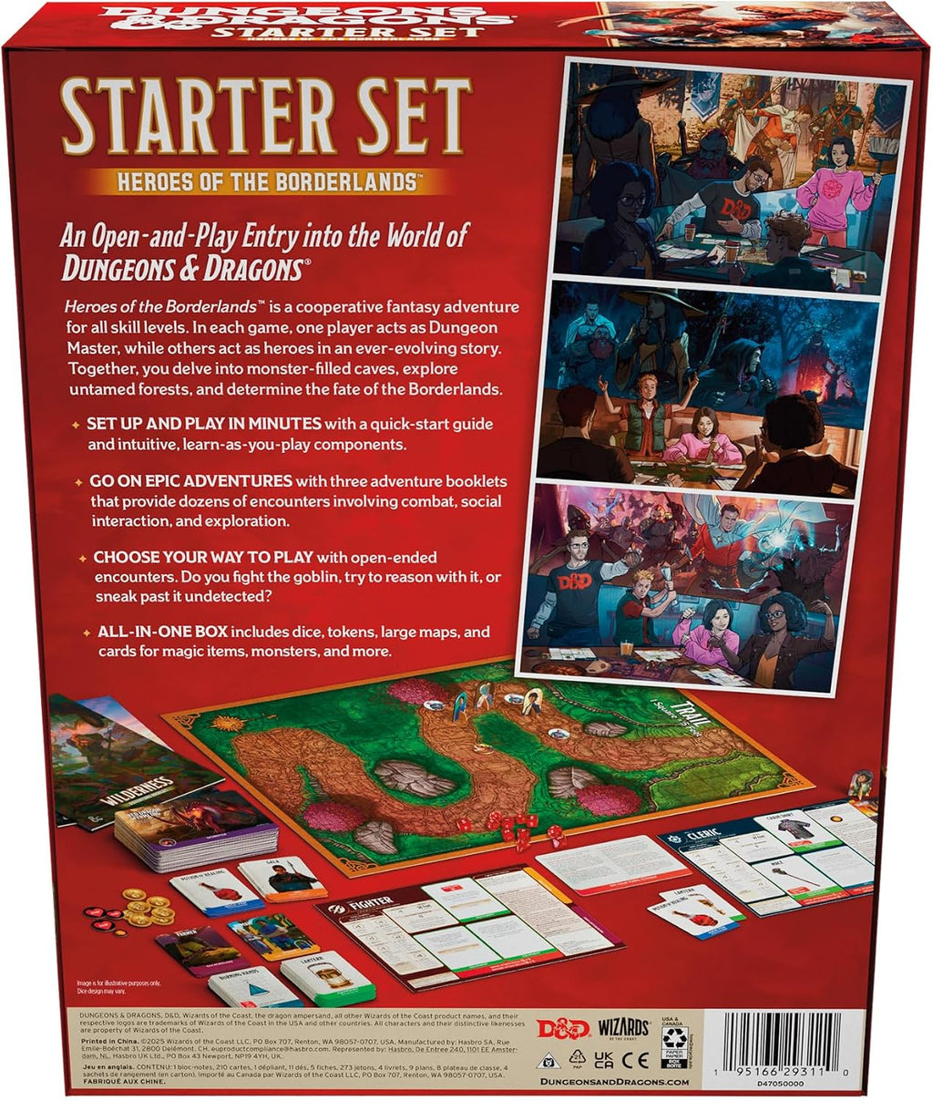 Dungeons & Dragons Starter Set Heroes Of The Borderland