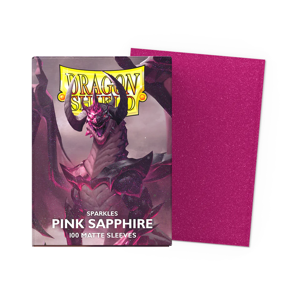 Dragon Shield 100ct Box Pink Sapphire Matte