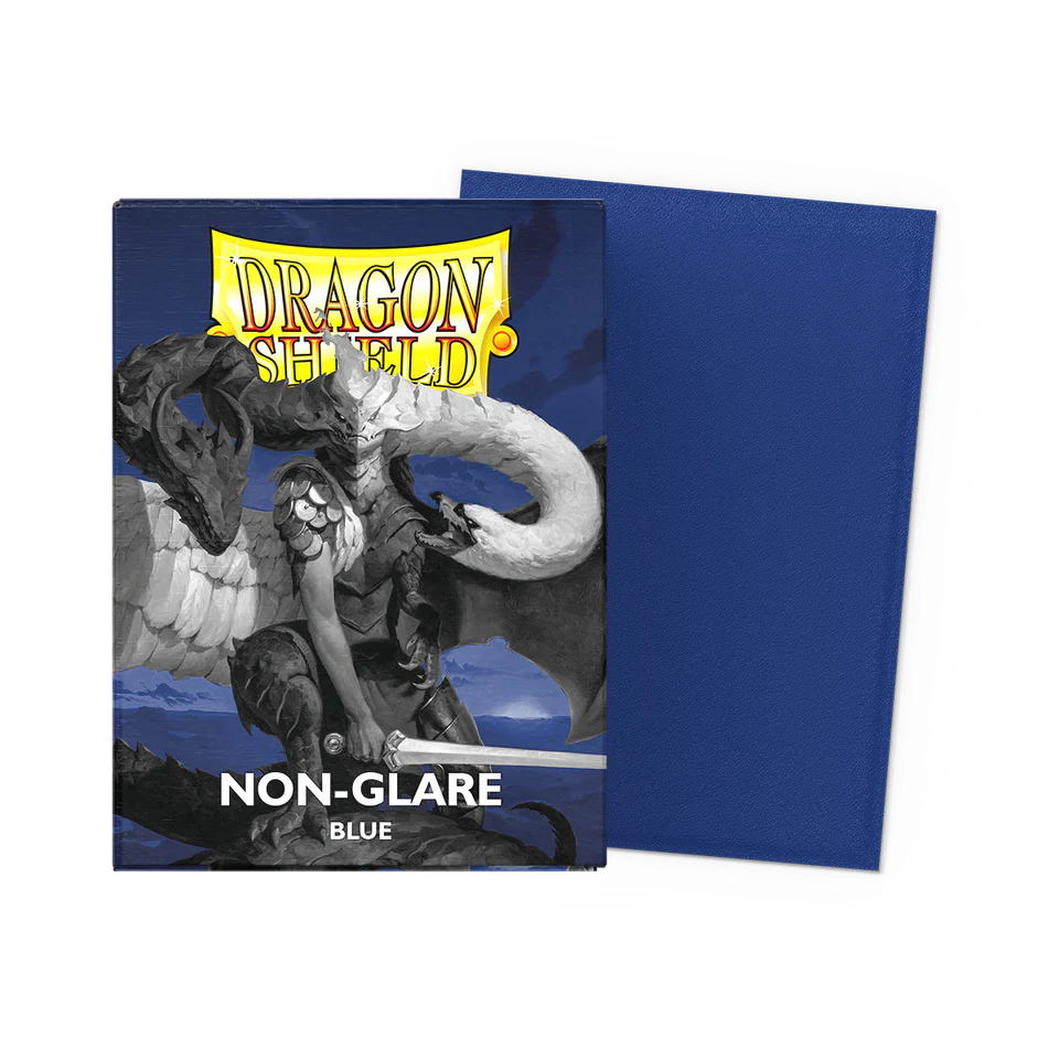 Dragon Shield 100ct Box Matte Non-Glare Blue