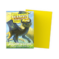 Dragon Shield 100ct Box Dual Matte Yellow & Silver