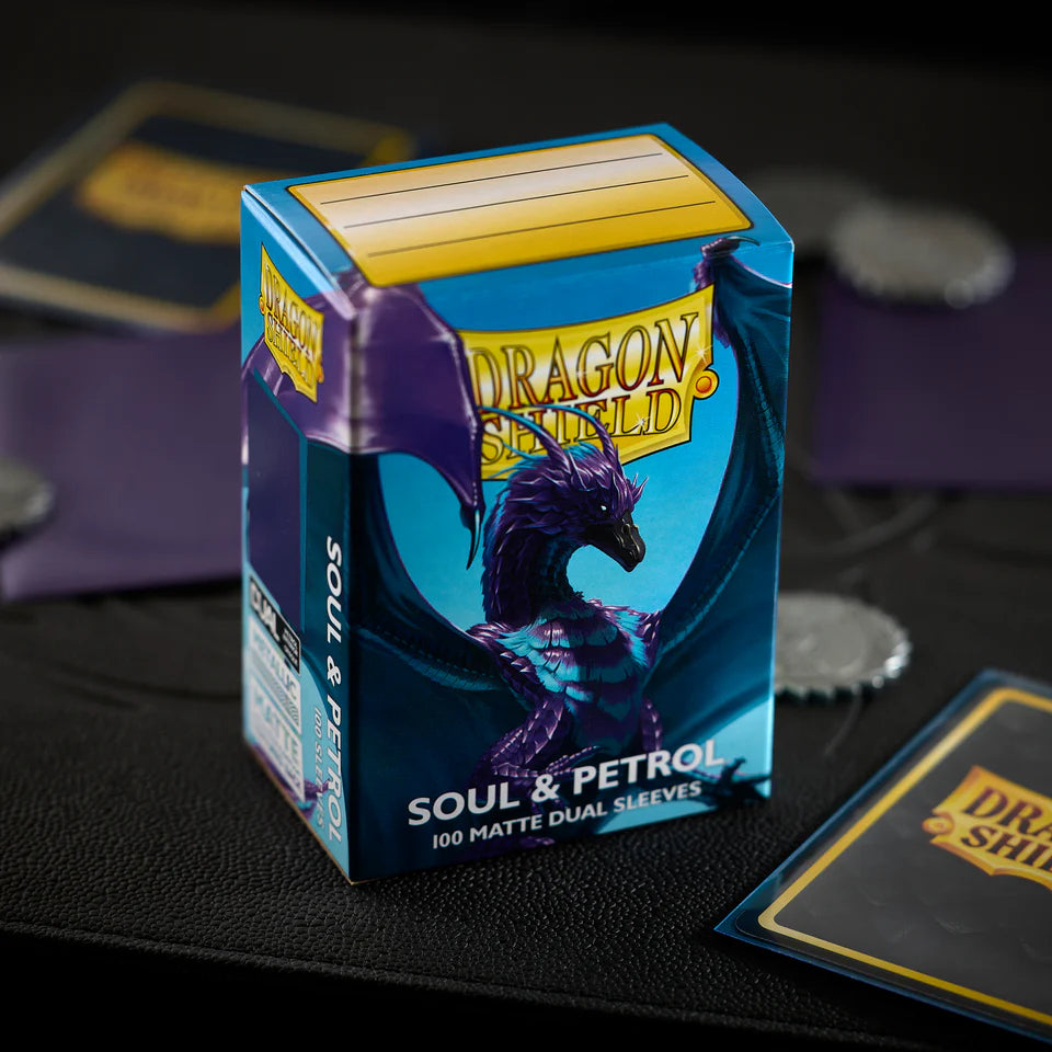 Dragon Shield 100ct Box Dual Matte Soul & Petrol