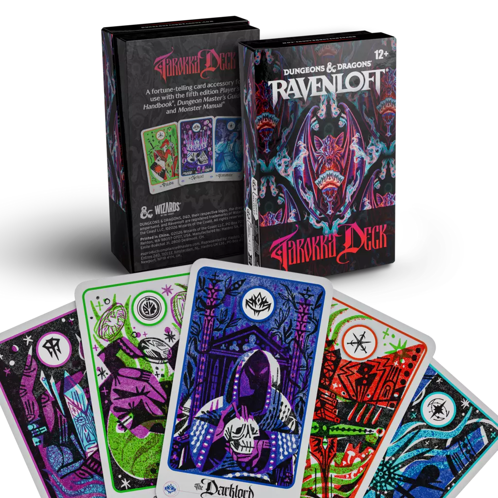 Dungeons & Dragons Ravenloft Horrors Within Tarokka Deck -Fso