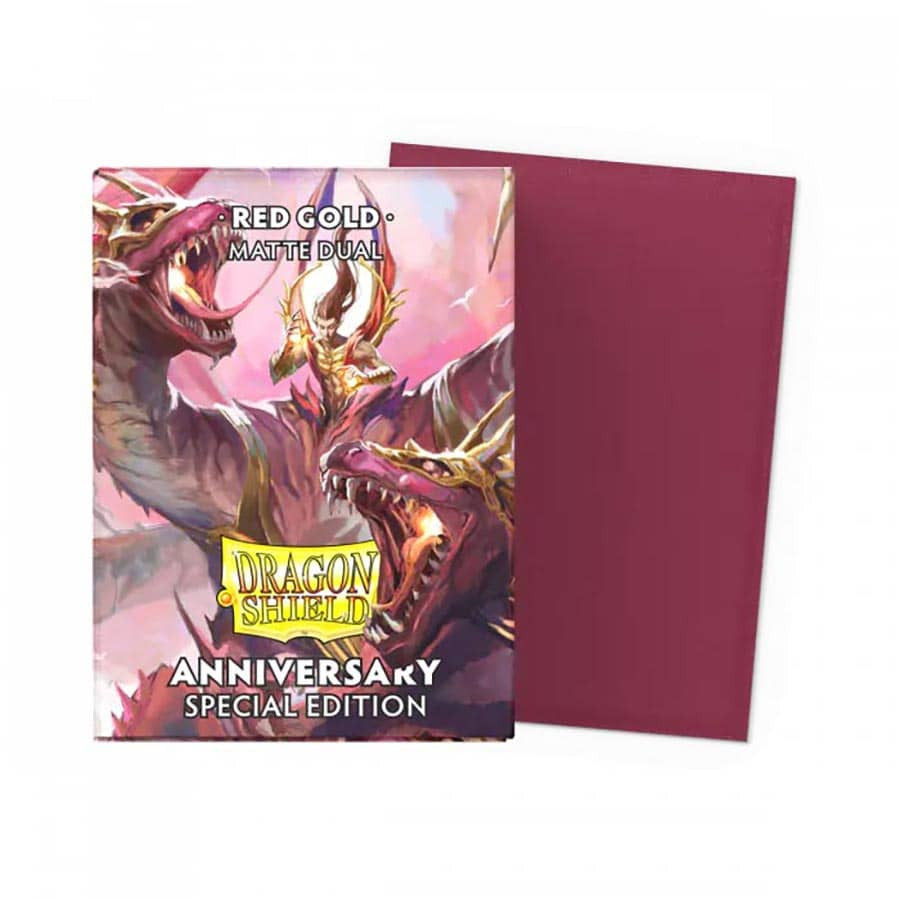 Dragon Shield 100ct Box Special Edition Red Gold