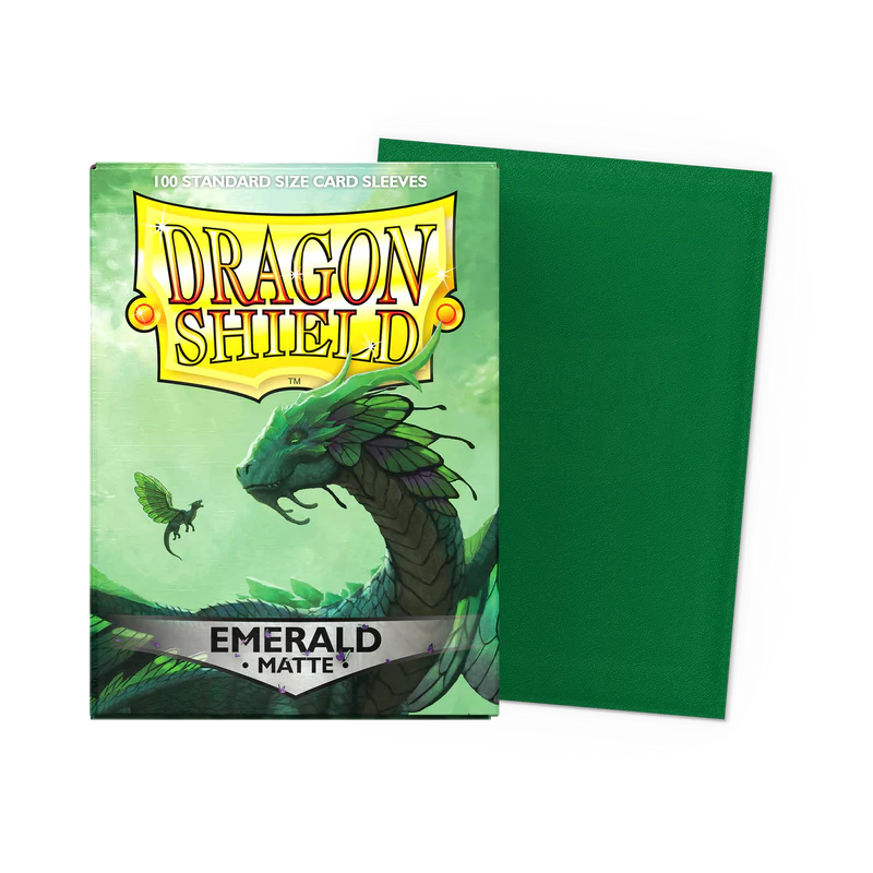 Dragon Shield 100ct Box Matte Emerald