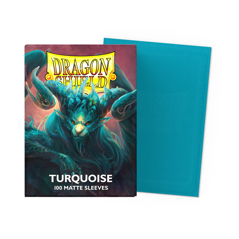 Dragon Shield 100ct Box Matte Turquoise