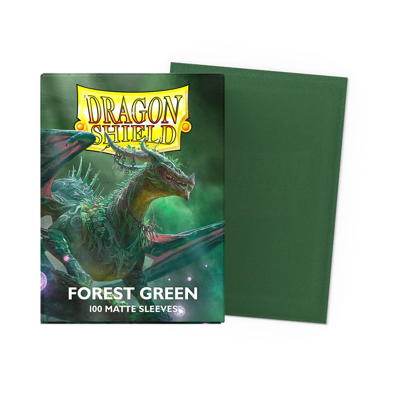 Dragon Shield 100ct Matte Forest Green