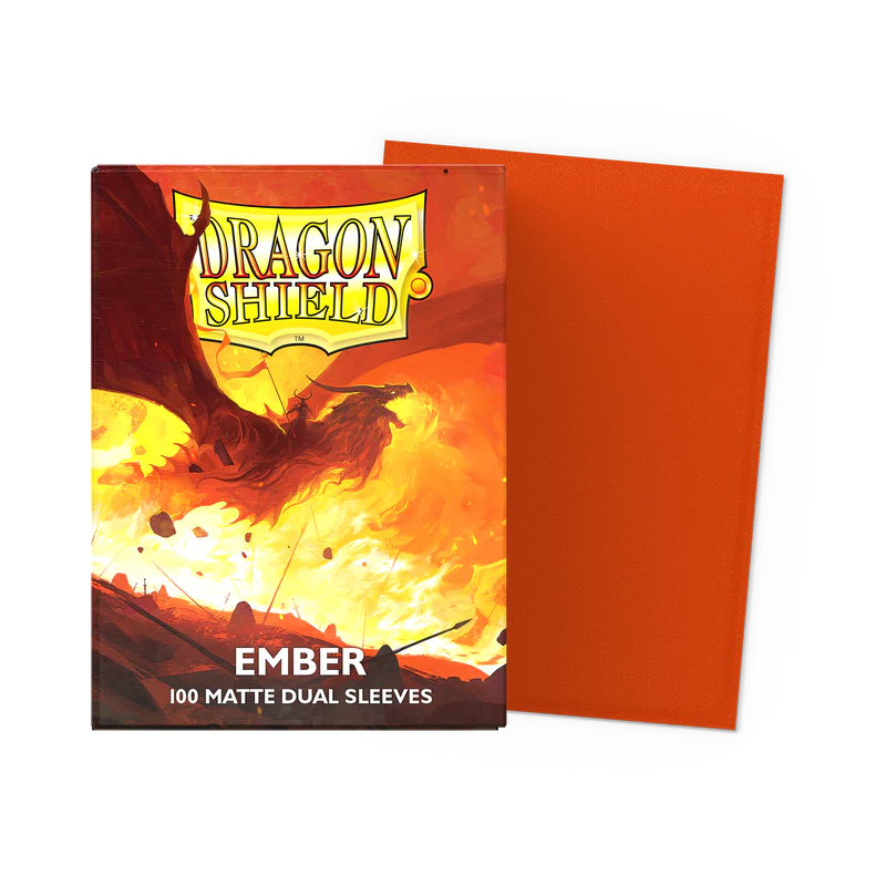 Dragon Shield 100ct Box Dual Matte Ember