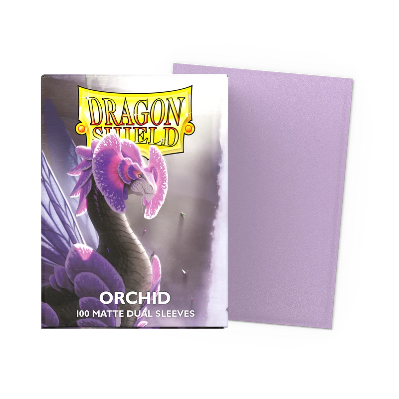 Dragon Shield 100ct Box Dual Matte Orchid