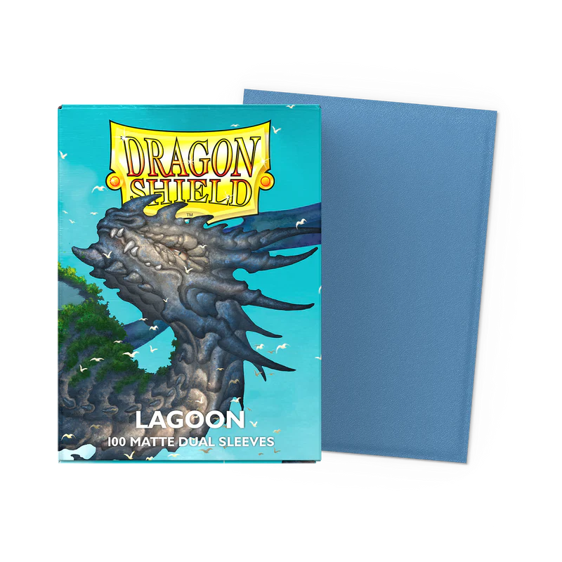Dragon Shield 100ct Box Dual Matte Lagoon