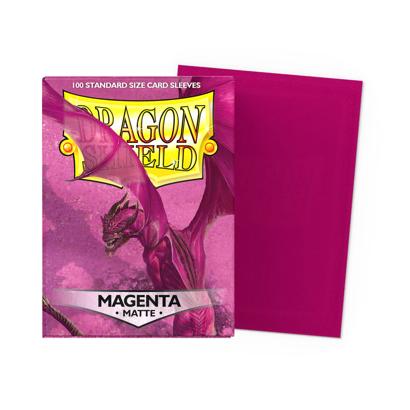 Dragon Shield 100ct Box Matte Magenta
