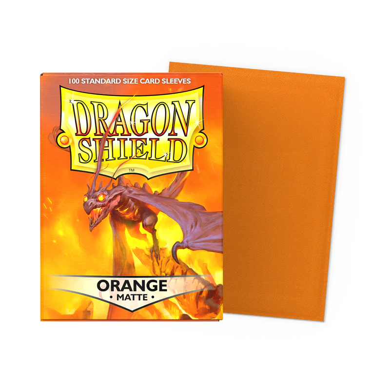 Dragon Shield 100ct Box Matte Orange