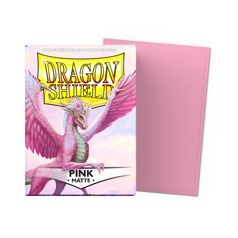 Dragon Shield 100ct Box Matte Pink
