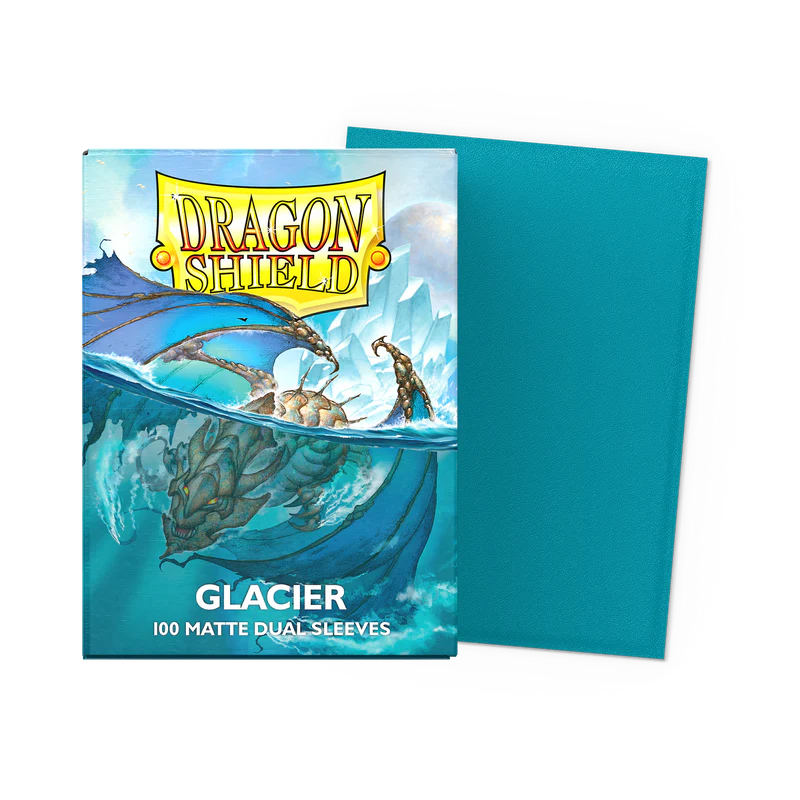Dragon Shield 100ct Box Dual Matte Glacier