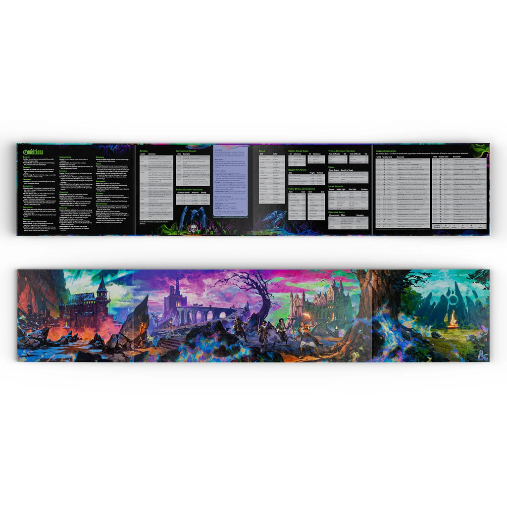 Dungeons & Dragons Ravenloft Horrors Within DM Screen