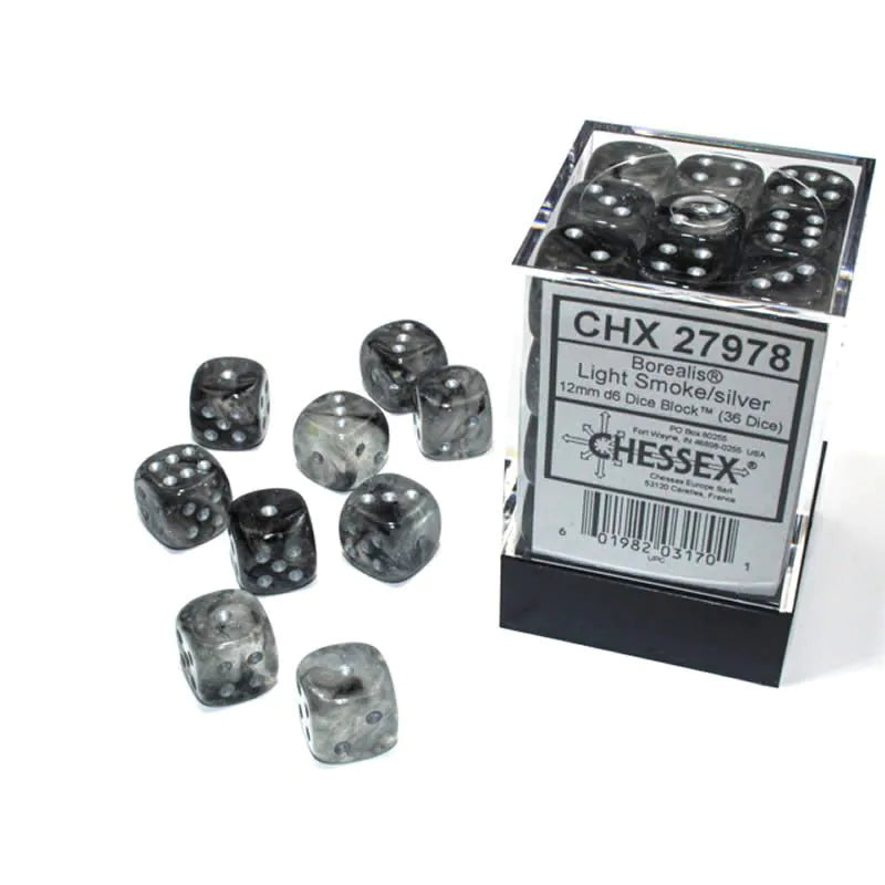 Borealis Light Smoke Silver Luminary 12mm D6