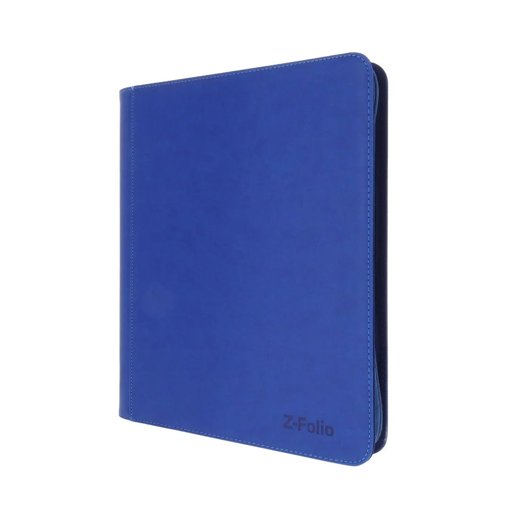 BCW Z-Folio 9-Pocket LX Topload Channel Binder - Blue