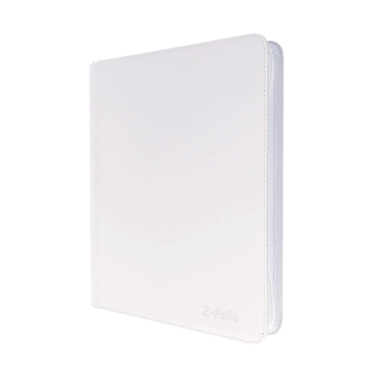 BCW Z-Folio 9-Pocket LX Topload Channel Binder - White